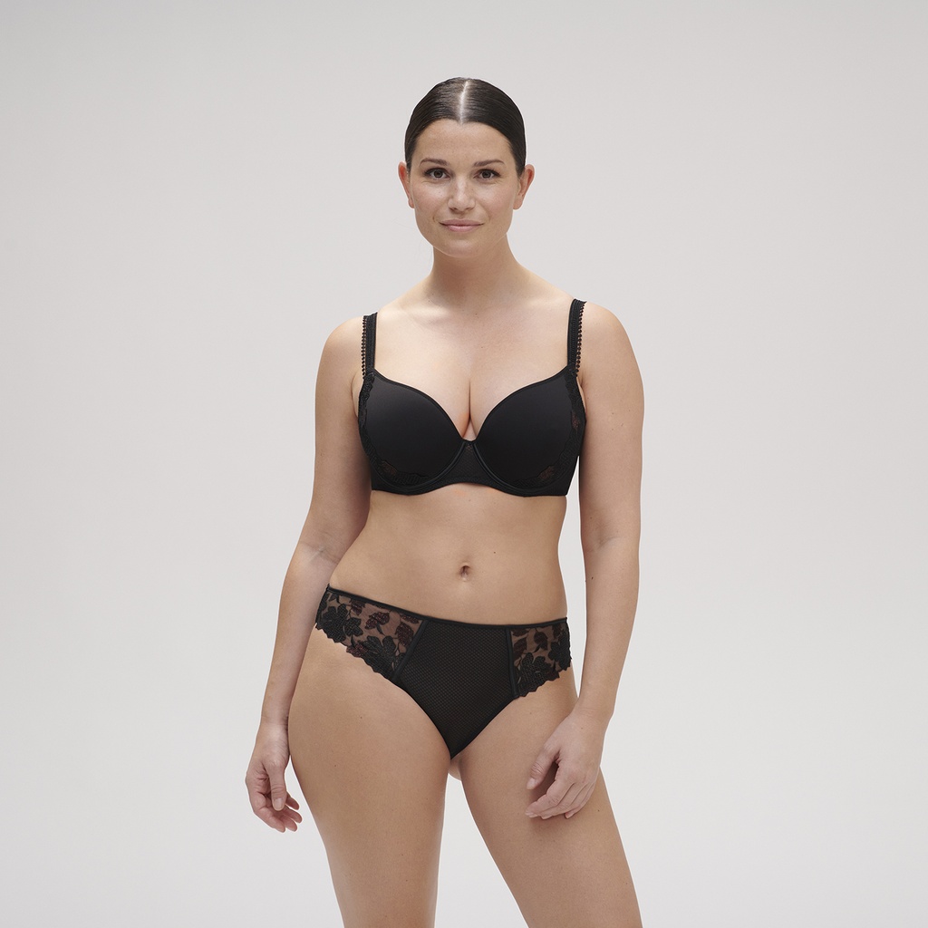 Slip SIMONE PERELE "Dahlia" 14V720 - Noir Cooper 012