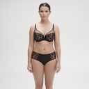 Soutien-gorge décolleté plongeant SIMONE PERELE "Dahlia" 14V319 - Noir Cooper 012