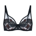 Soutien-gorge décolleté plongeant SIMONE PERELE "Dahlia" 14V319 - Noir Cooper 012