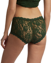 Shorty dentelle stretch HANKY PANKY "Boyshort" 4812P - Vines Green