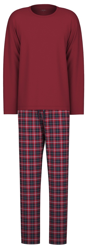 Pyjama homme longues manches CALIDA "Family & Friends" 41789 - Rio Red 167