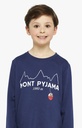 Pyjama long enfant ARTHUR LUK - Blanc SKISH23