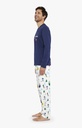 Pyjama long homme ARTHUR ZAC - Blanc SKISH23