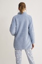 Duo Pyjama + Veste polar à tirette PROMISE N17083 - Bleu ciel 9BK