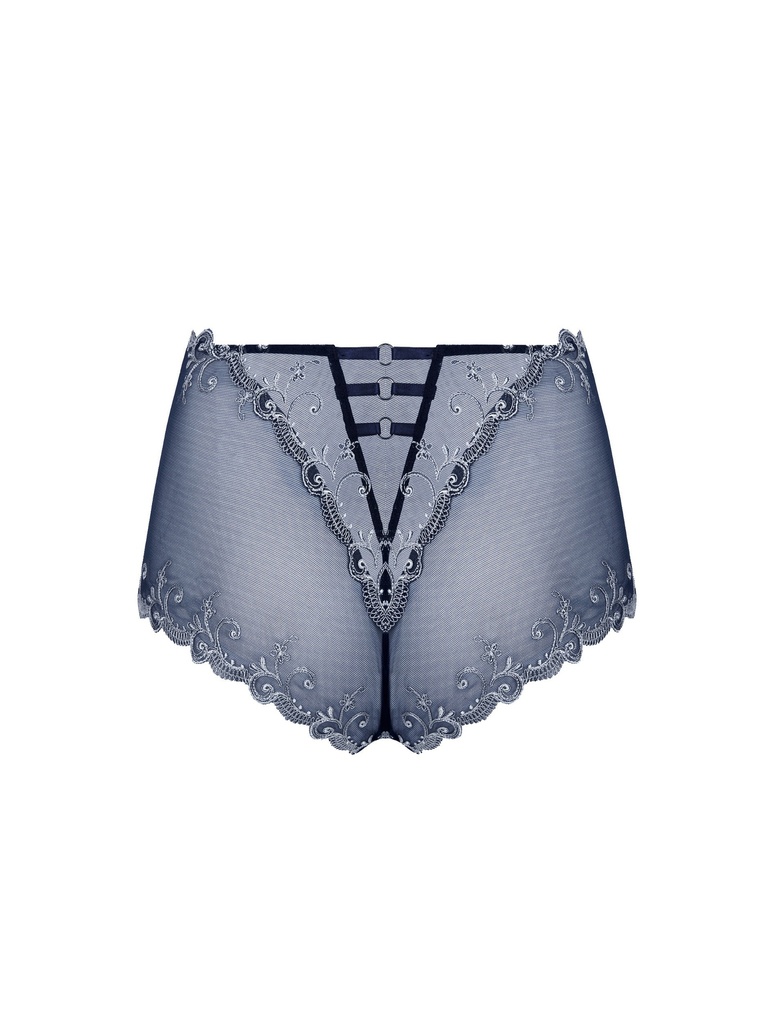 Shorty LISE CHARMEL "Déesse en Glam" ACH0415 - Marine Argent 15083