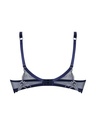 Soutien-gorge corbeille LISE CHARMEL "Déesse en Glam" ACH3015 - Marine Argent 15083