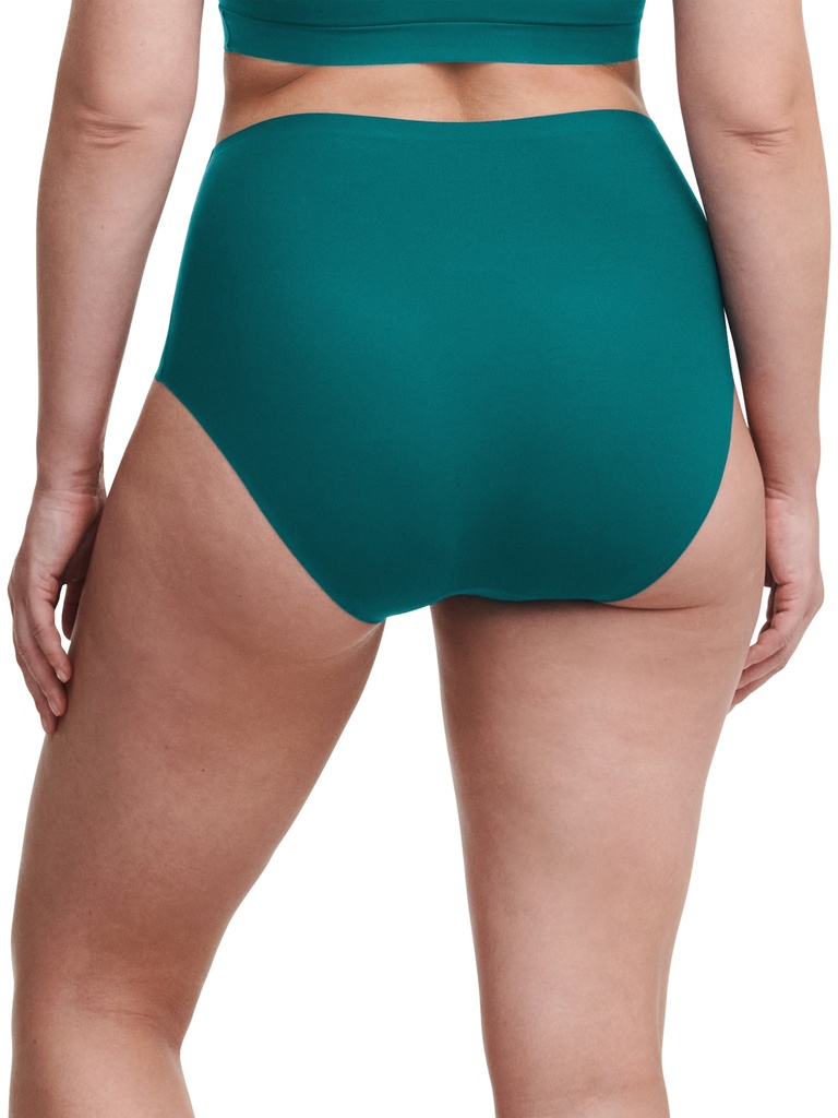 Culotte XL stretch invisible CHANTELLE "Soft Stretch" C11370 - Vert orient 0BK