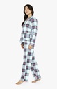 Pyjama long femme ARTHUR PPF - Glace LOGAH23