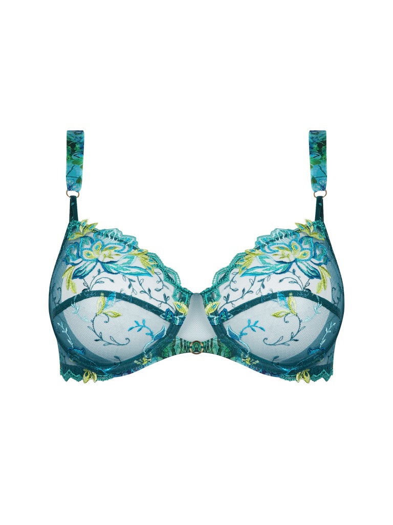 Soutien-gorge avec armatures LISE CHARMEL "Grâce Aquatique" ACH6093 - Floral Aqua 1457