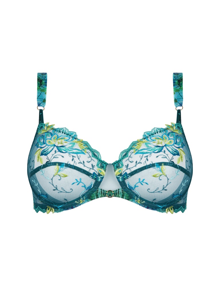 Soutien-gorge avec armatures LISE CHARMEL "Grâce Aquatique" ACH6093 - Floral Aqua 1457