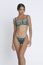 Soutien-gorge corbeille LISE CHARMEL "Grace Aquatique" ACH3093 - Floral Aqua 1457