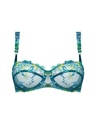 Soutien-gorge corbeille LISE CHARMEL "Grace Aquatique" ACH3093 - Floral Aqua 1457