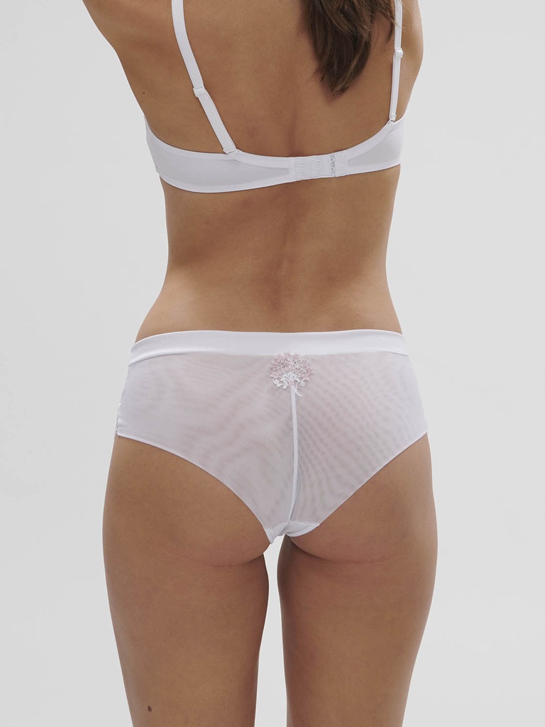 Shorty SIMONE PERELE "Wish" 12B630 - Blanc Cristal 009