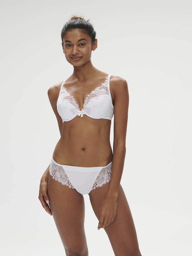 Slip SIMONE PERELE "Wish" 12B720 - Blanc Cristal 009