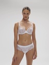 Soutien-gorge armature décolleté plongeant SIMONE PERELE "Wish" 12B319 - Blanc Cristal 009