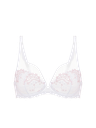 Soutien-gorge armature décolleté plongeant SIMONE PERELE "Wish" 12B319 - Blanc Cristal 009