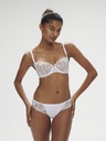 Soutien-gorge corbeille SIMONE PERELE "Wish" 12B330 - Blanc Cristal 009