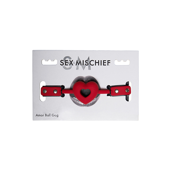 Kit S&M pour jeux bondage SPORTSHEETS - SEX & MISCHIEF "Amor Ball Gag"