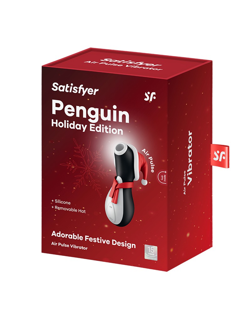 Stimulateur clitoridien à air pulsé SATISFYER "Penguin" Holiday Edition
