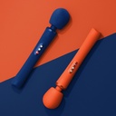 Baguette de massage corps & clitoris rechargeable FUN FACTORY "Vim Massager" - Bleu