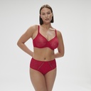 Culotte taille haute SIMONE PERELE "Comète" 12S770 - Rouge 361