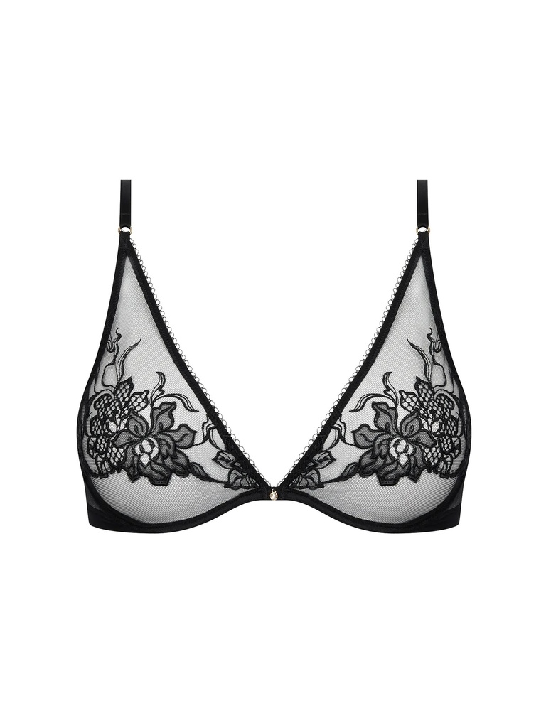 Soutien-gorge triangle avec armatures LISE CHARMEL "Adorable en Sexy" ACH6985 - Noir 0005