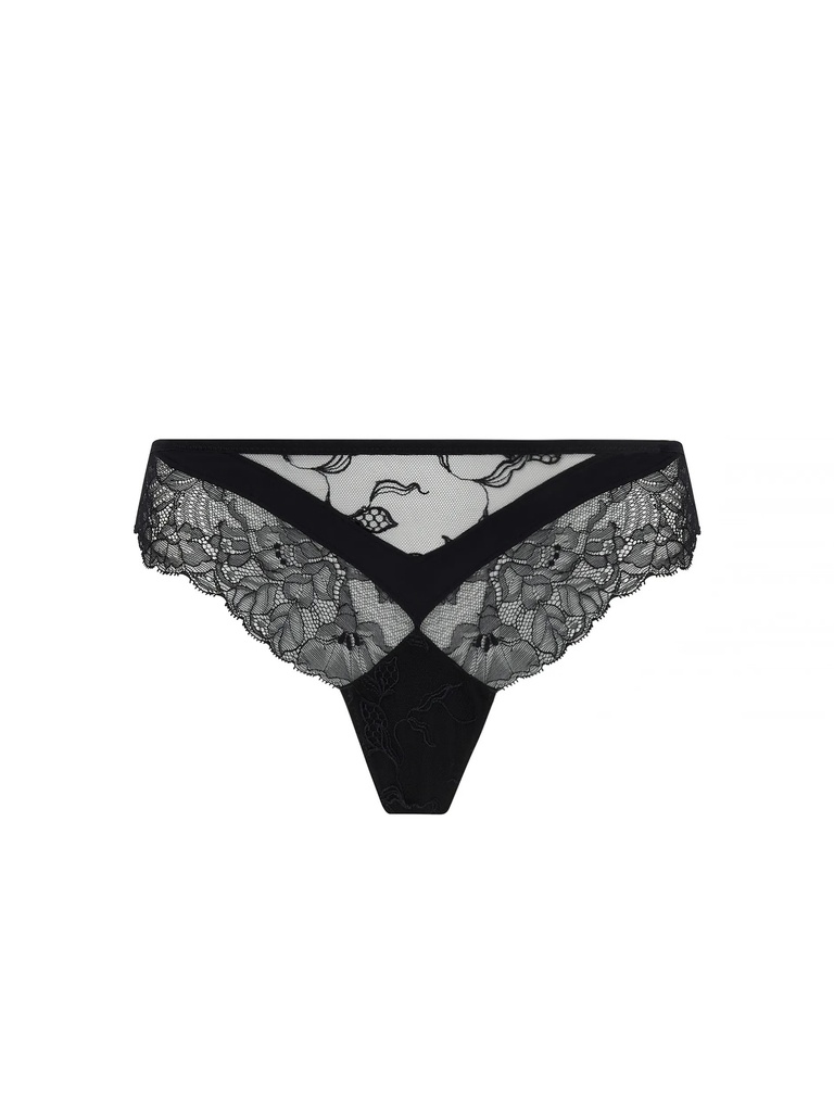 Tanga LISE CHARMEL "Adorable en Sexy" ACH0085 - Noir 0005