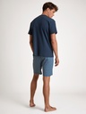 Pyjama short homme 100% coton CALIDA "Relax Streamline 2" 46182 - Inignia Blue 407