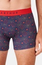 Boxer homme coton bio ARTHUR "Fruit Défendu" MAC - St Val Rouge Marine SVALE24