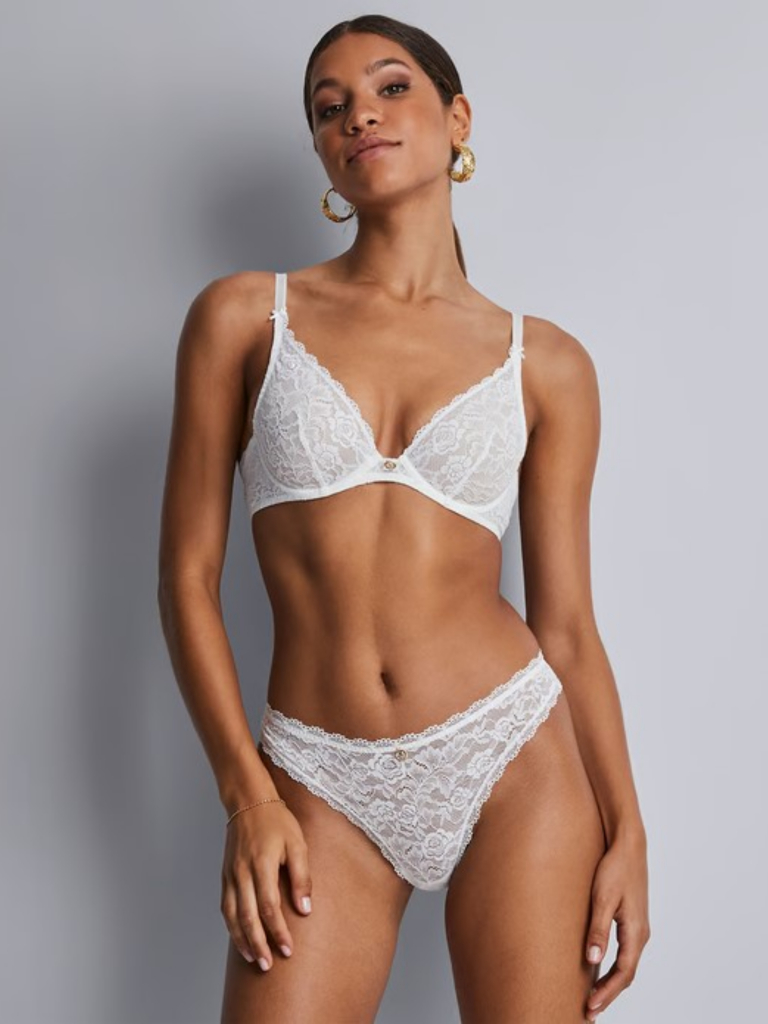 Soutien-gorge triangle armaturé AUBADE "Rosessence Care" 2KF12 - Opale OPAL