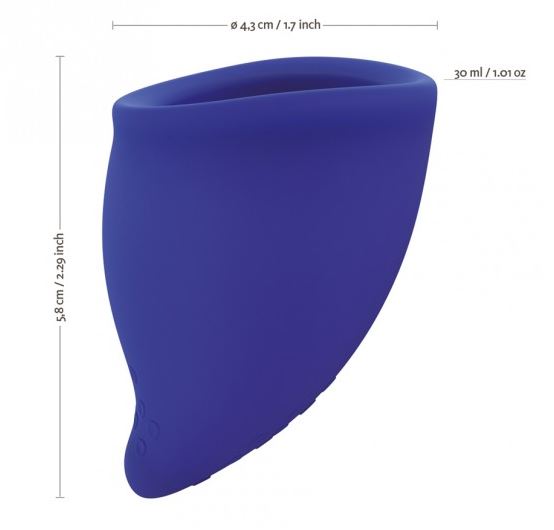 Coupe menstruelle taille A&B FUN FACTORY "Fun Cup Explore Kit" - Rose et Bleu