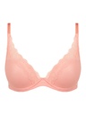 Soutien-gorge armaturé plongeant PASSIONATA "Brooklyn" P57010 - Nectarine 06V