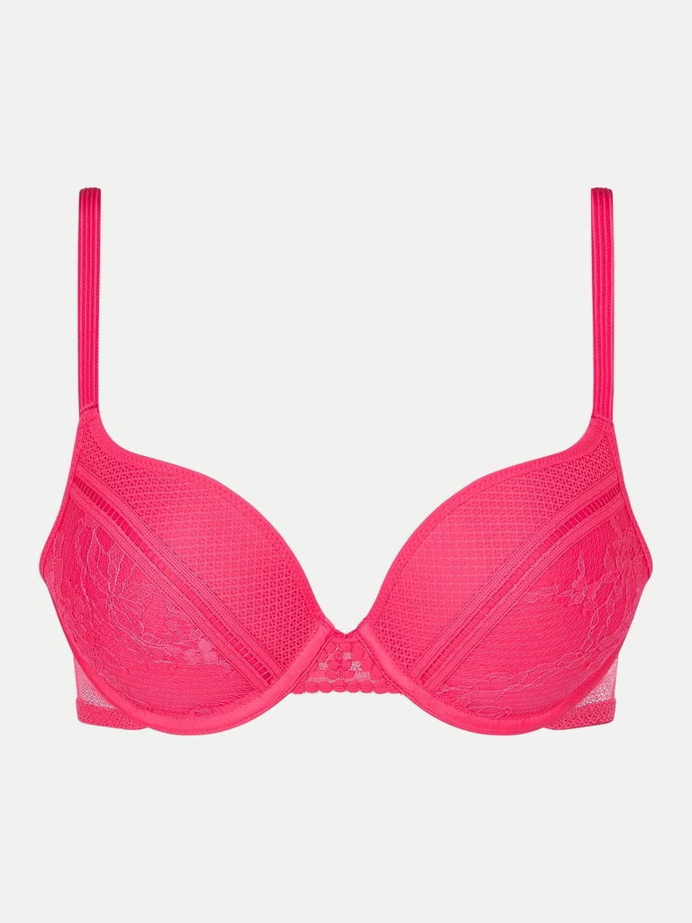 Soutien-gorge armaturé push-up PASSIONATA "Olivia" P49J20 - Lipstick 025