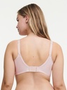 Soutien-gorge armaturé enveloppant CHANTELLE "Graphic Support" C21S10 - Rose Taffetas 0JV