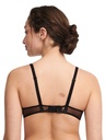 Soutien-gorge armaturé plongeant CHANTELLE "Xtravagant" C06GM - Noir 011