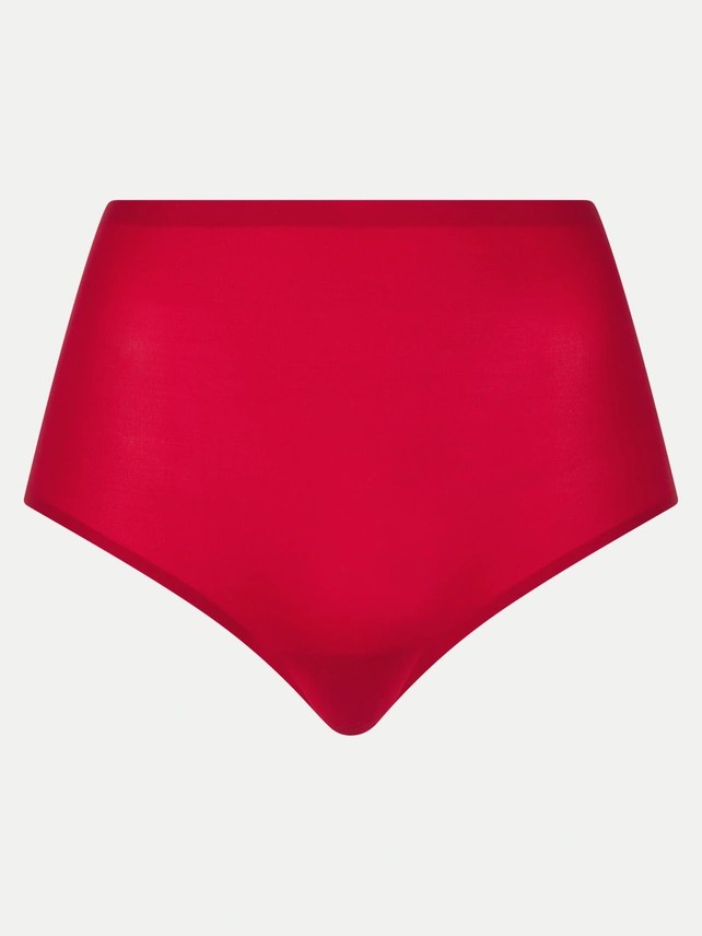 Culotte taille haute invisible TU CHAN TELLE "SoftStretch" C26470 - Rouge Passion 0ME