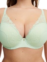 Soutien-gorge à coques CHANTELLE "Orangerie Dream" C17Q20 - Vert d'Eau 00E