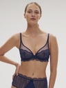 Soutien-gorge décolleté plongeant SIMONE PERELE "Canopee" 1D2319 - Midnight 561