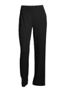 Pantalon laine & soie OSCALITO 5681 - Noir 020