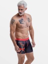 Boxer homme fantaisie microfibre avec maintien intérieur LOIC HENRY "Identity" KBI087X - Lollipop