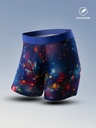 Boxer homme fantaisie microfibre avec maintien intérieur LOIC HENRY "Identity" KBI088X - Lights