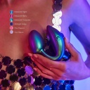Œuf vibrant télécommandé double stimulation LOVE TO LOVE "Wonderlover" - Iridescent Turquoise