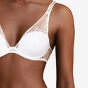 Soutien-gorge à coques plongeant PASSIONATA "Maddie" P47H20 - Blanc 010