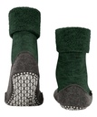 Chaussettes Hommes antidérapantes FALKE "Cosyshoe" 16560 - Green Mel. 7318