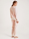 Pyjama long dame CALIDA "Midsummer dreams" 42754 - Pearl blu 072