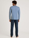 Pyjama long homme 100% coton CALIDA "Relax Streamline 2" 46482 - Cascade 545