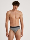 Slip homme fantaisie 90% coton CALIDA "Grafic Cotton" 22367 - Insignia 792