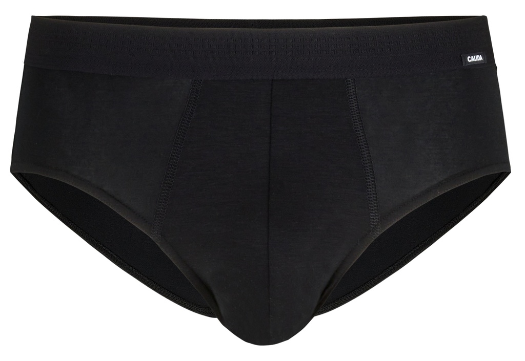 Slip homme fantaisie tencel & coton CALIDA "Focus" 22265 - Noir 992