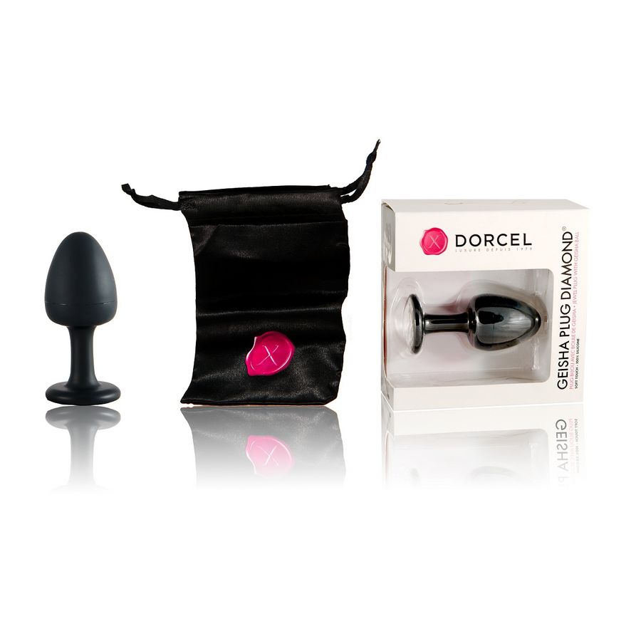 Plug anal à bille & diamant DORCEL "Geisha Plug Medium" - Diamond