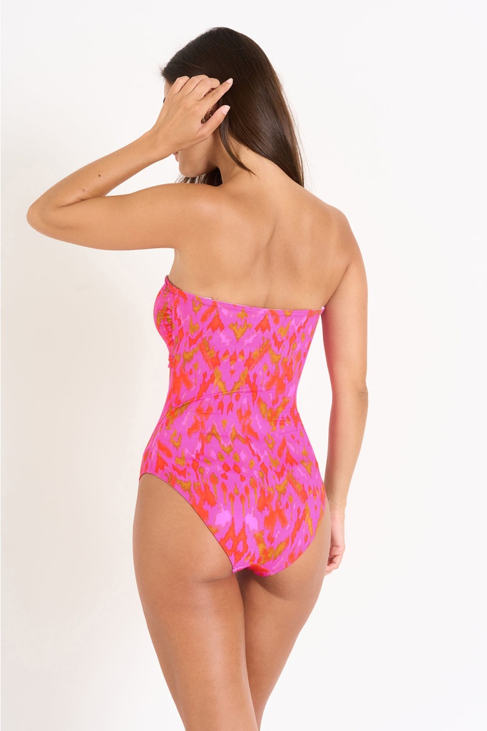 Maillot une pièce BANANA MOON "Thyna Inhaca" - Rose LOZ33